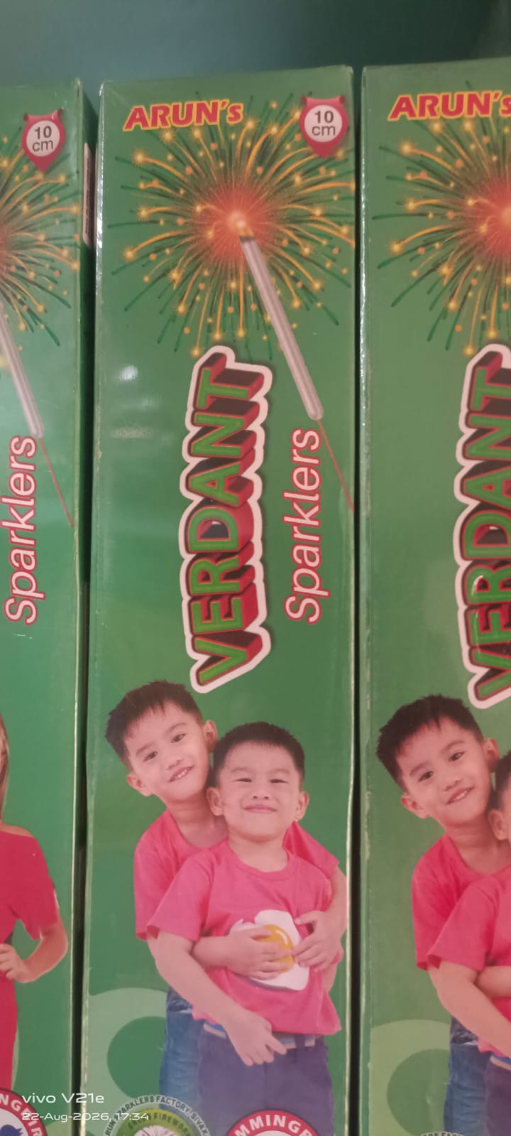 10 CM GREEN