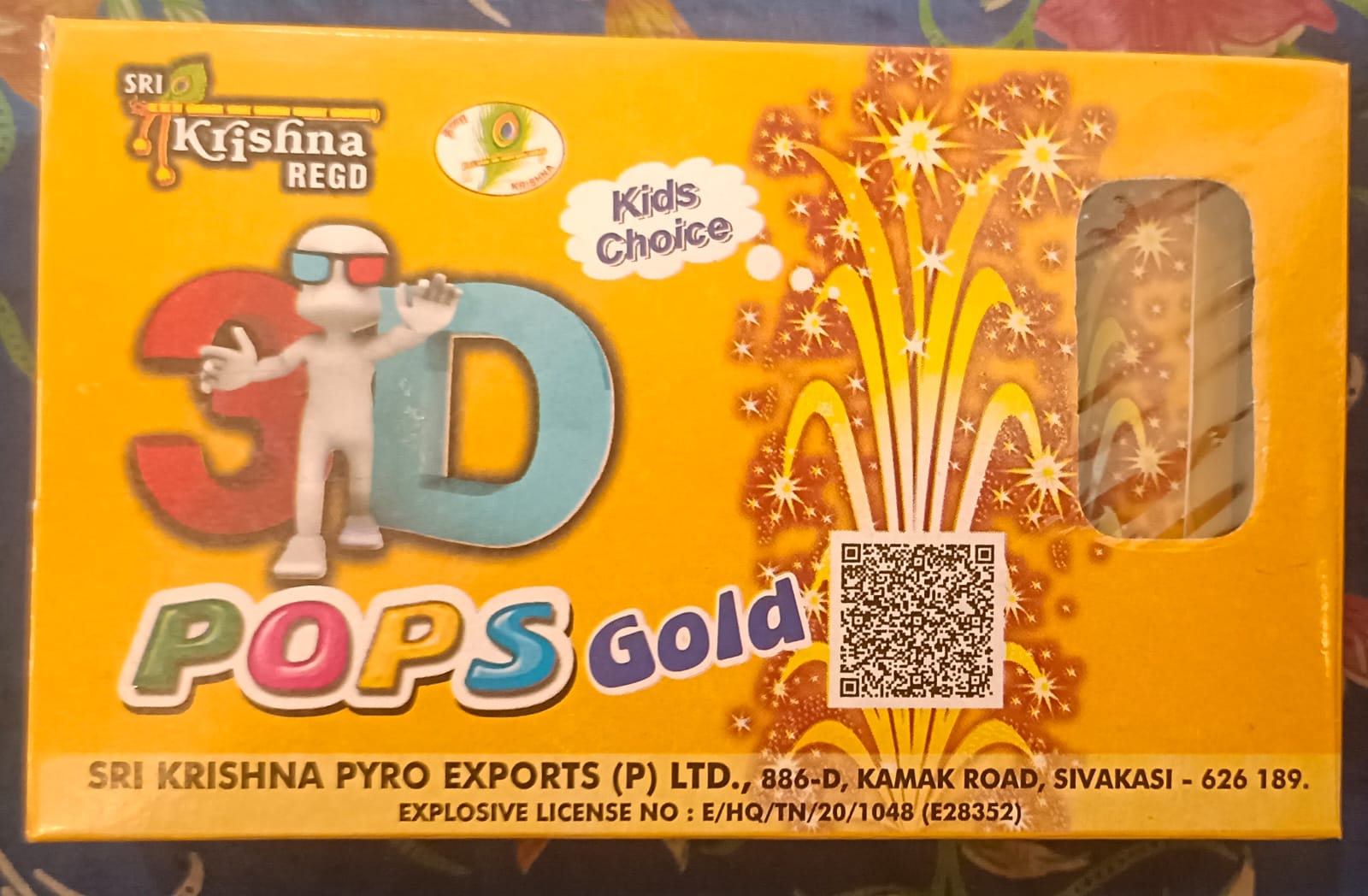 3D POPS GOLD (3 PCS)