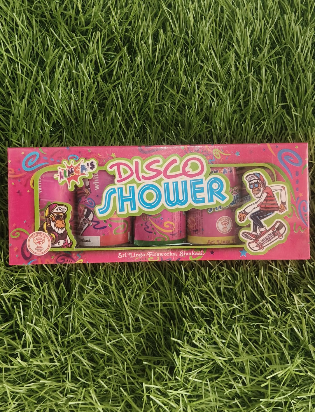 DISCO SHOWER COLOUR (5 PCS)