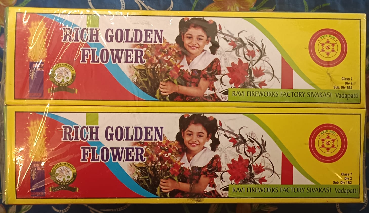 RICH GOLDEN FLOWER (5 PCS)