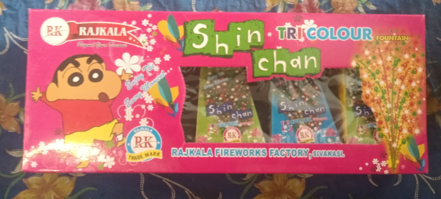 SHIN CHAN MULTI COLOUR (3 PCS)
